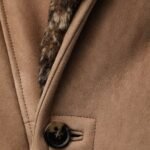 Vintage Style Men's Shearling Coat