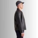 Modern men's leather jacket outfit inspiration