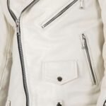 Men's White Riding Jacket