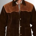 Classic Leather Western Jacket for Men