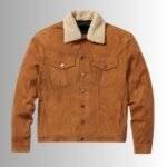 Men’s brown suede jacket