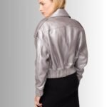 Trendy Women's Leather Jacket