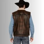 Western Leather Vest