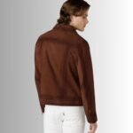 Brown Suede Outerwear